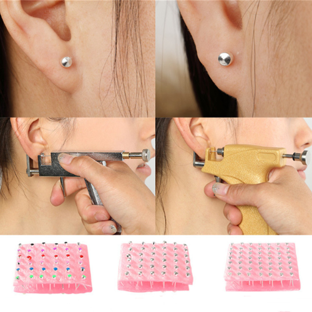 Body Jewelry Surgical Steel - 98/24Pcs Ear Piercing Special Ear Studs