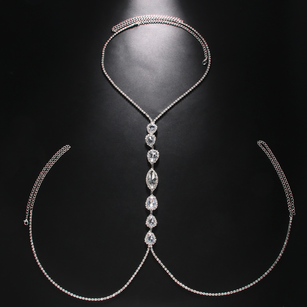Fashion Sexy Water Drop Neckla - Body Jewelry Retainers recension och pris