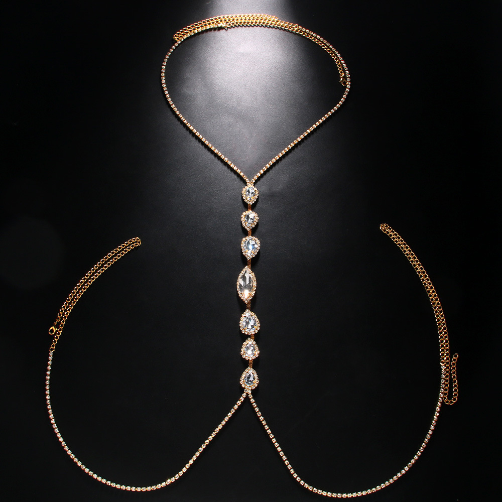 Fashion Sexy Water Drop Neckla - Body Jewelry Retainers recension och pris