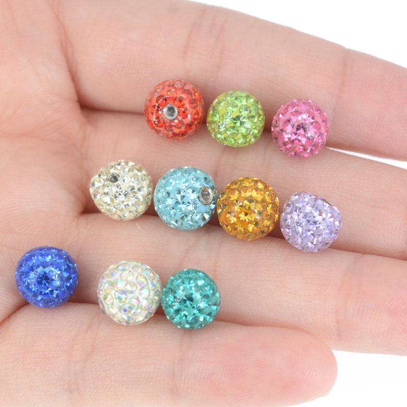 10Pcs 16g&14g 3-5mm Tongue Bar - Body Jewelry Replacement Ball recension och pris