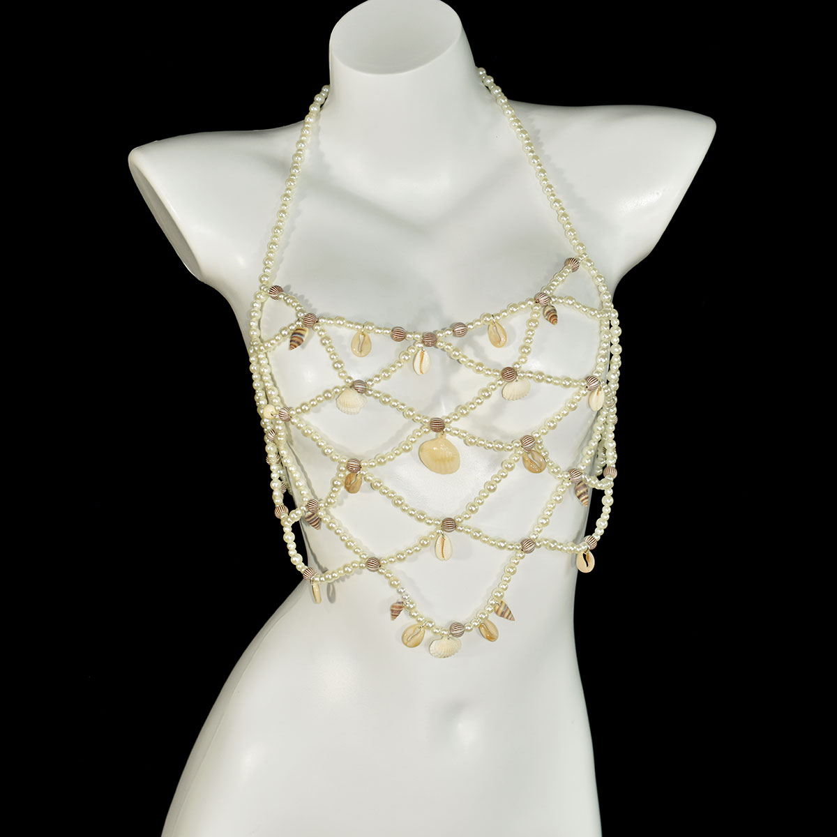 Fashion Imitation Pearl Bra Wa - Body Jewelry Retainers recension och pris