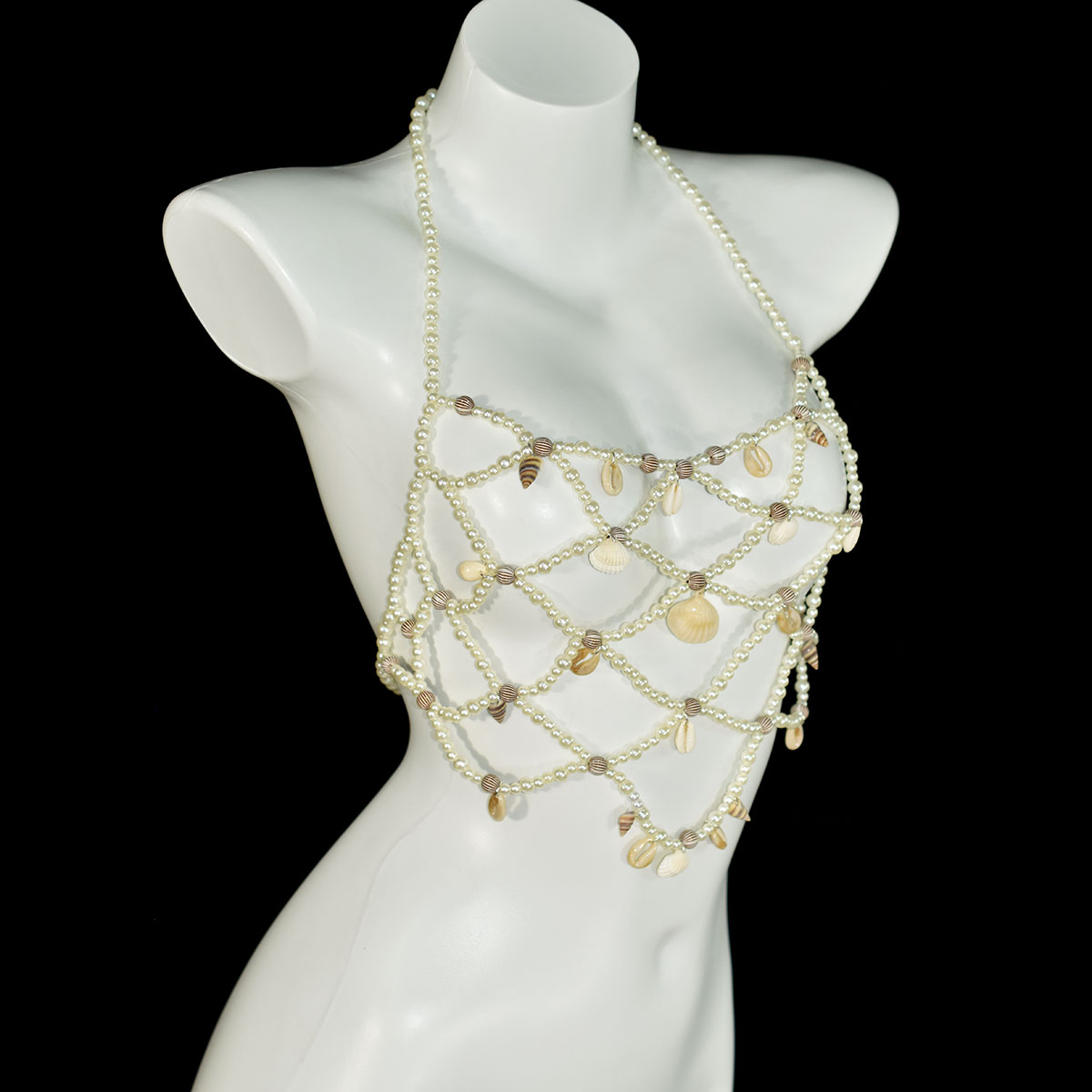 Fashion Imitation Pearl Bra Wa - Body Jewelry Retainers recension och pris