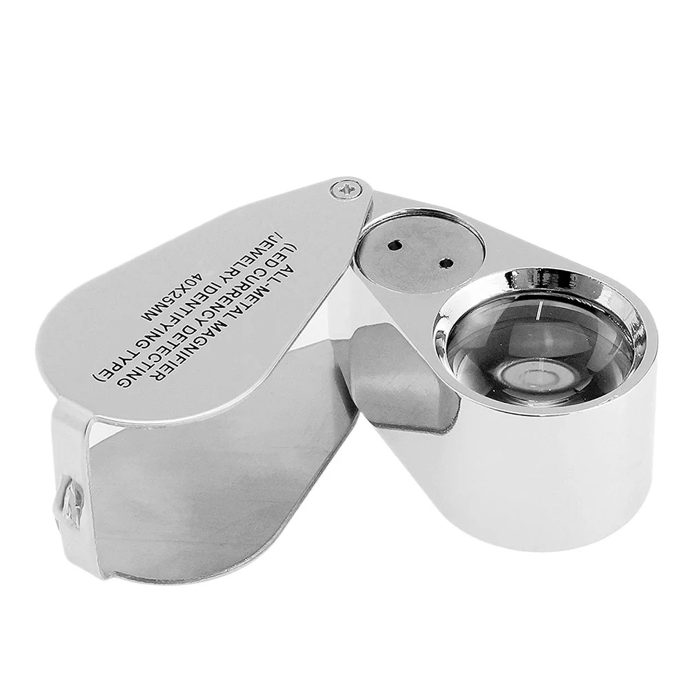 40X Illuminated Jeweler Loupe  - Body Jewelry Repair recension och pris