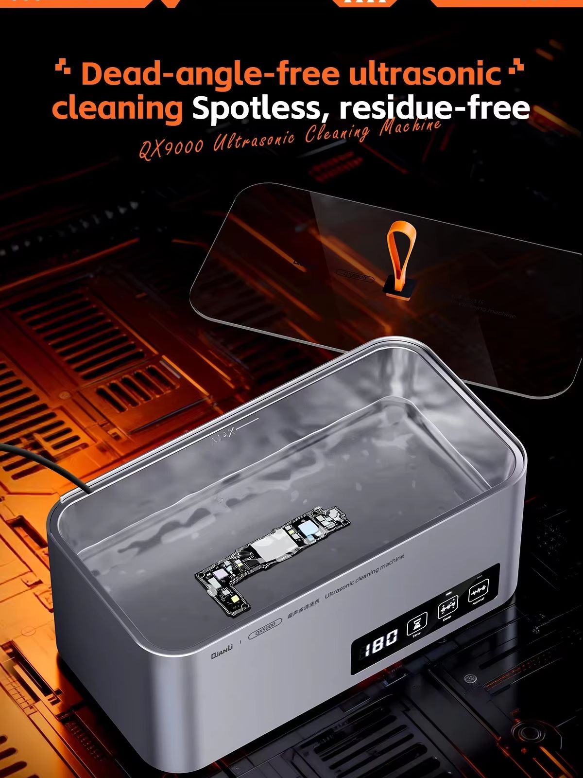 QIANLI QX9000 Ultrasonic Clean - Body Jewelry Repair recension och pris