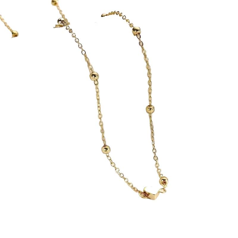 Girls Simple Heart Beaded Bell - Body Jewelry For You recension och pris