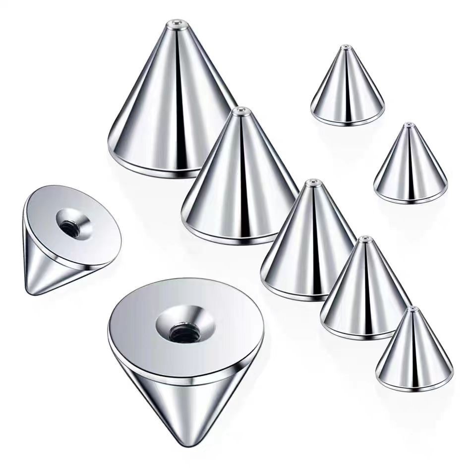 10pcs/lot 316L Stainless Steel - Body Jewelry Replacement Ball recension och pris