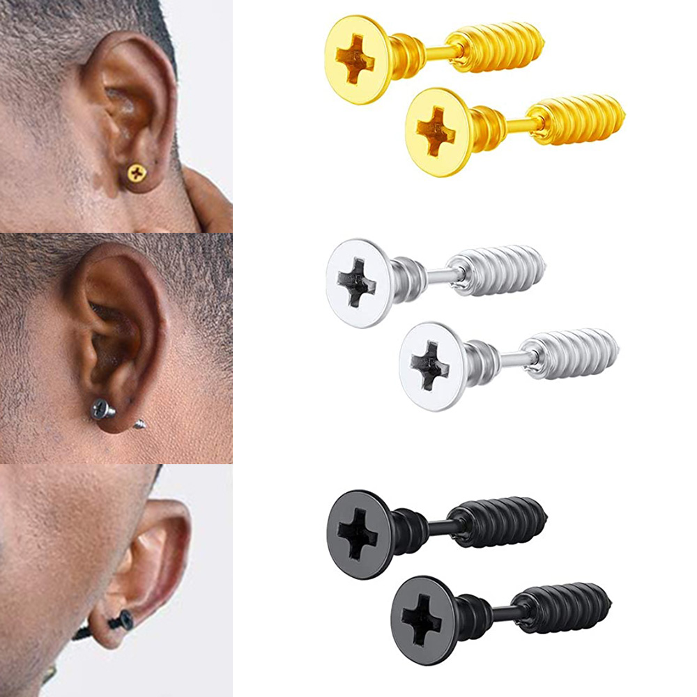 2Pcs Surgical Steel Spike Trag - Body Jewelry Surgical Steel recension och pris