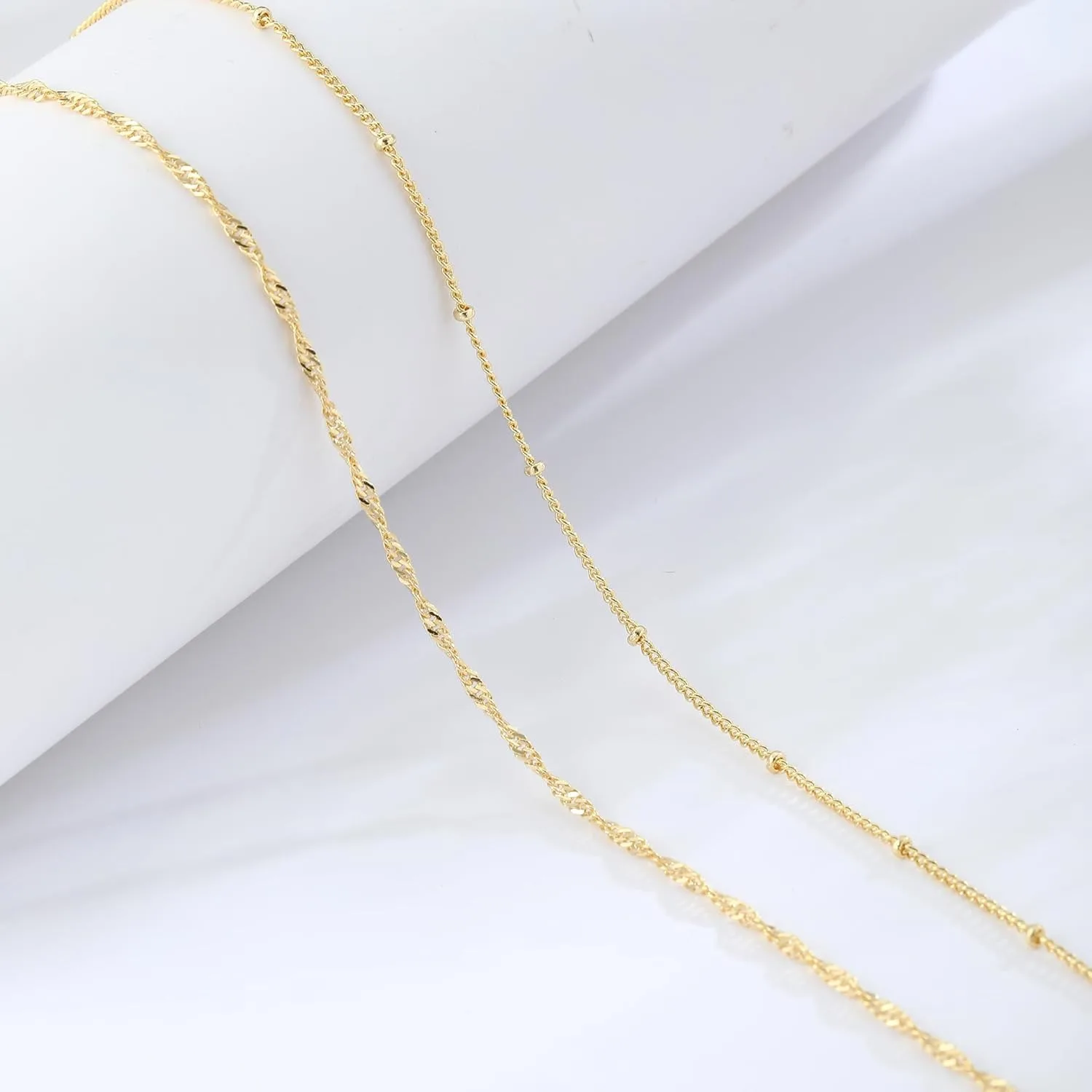 14k Gold Plated 26-33Inch Adju - Body Jewelry For You recension och pris